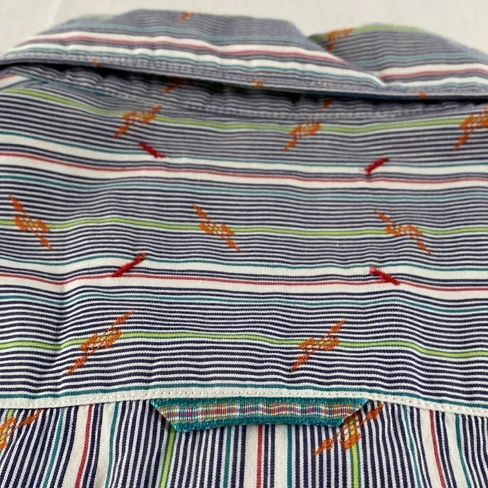The Robert Graham Long-Sleeve Details Everywhere Freshly Laundered Shirt. S 2XL. - Picture 17 of 17